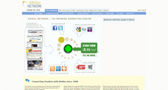 Desktop Screenshot of bridalnetwork.ca