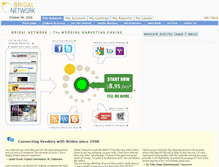 Tablet Screenshot of bridalnetwork.ca